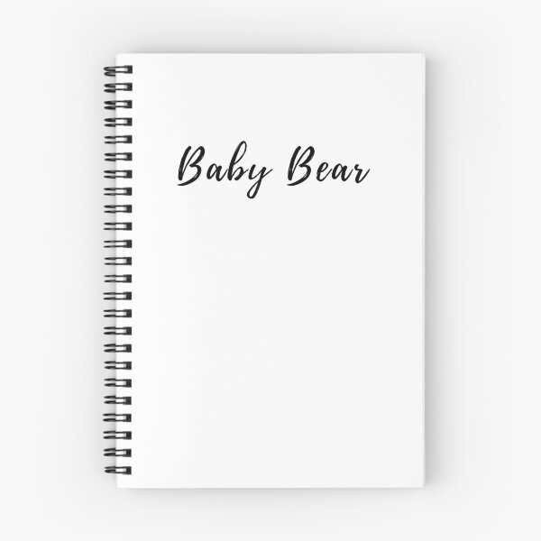 Item preview, Baby Bear in Cursive Font designed and sold by Increnimal.