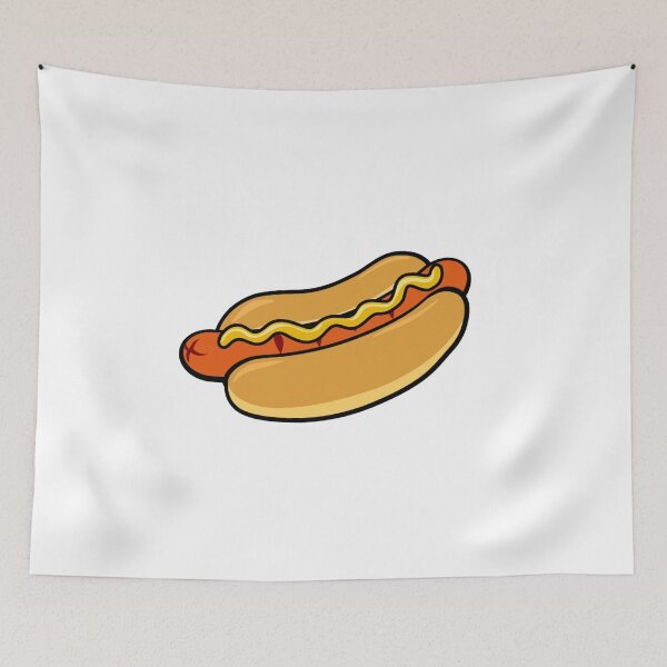 Item preview, Hotdog Cartoon  designed and sold by ZghoulStore.