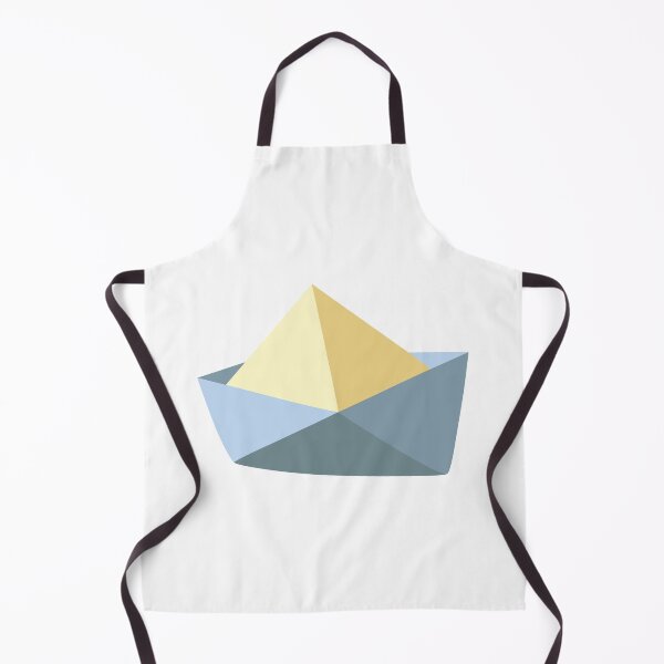 Item preview, Icon paper boat ship sea lake nursery decoration illustration scandinavian designed and sold by eskima.
