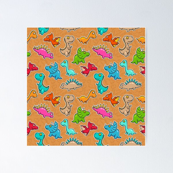 Item preview, Cute Dino Explosion designed and sold by SimoCompany.