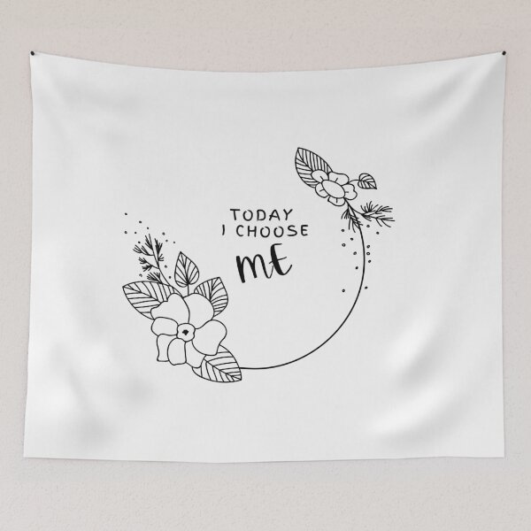 Item preview, Today I Choose Me | Black and White Design | Self Belief | Love Yourself First designed and sold by FrequencyV.