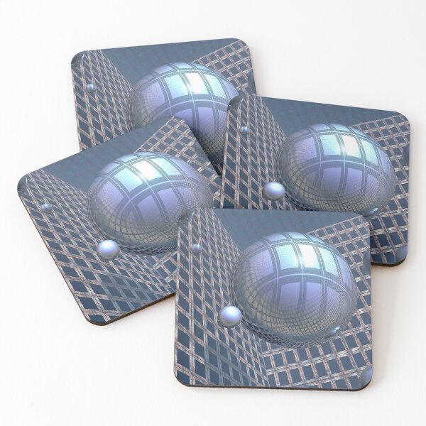Item preview, Blue Spheres Framed designed and sold by Phil Perkins.