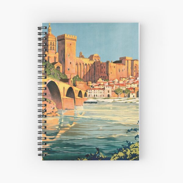 Item preview, Avignon, French Travel Poster designed and sold by paulrommer.
