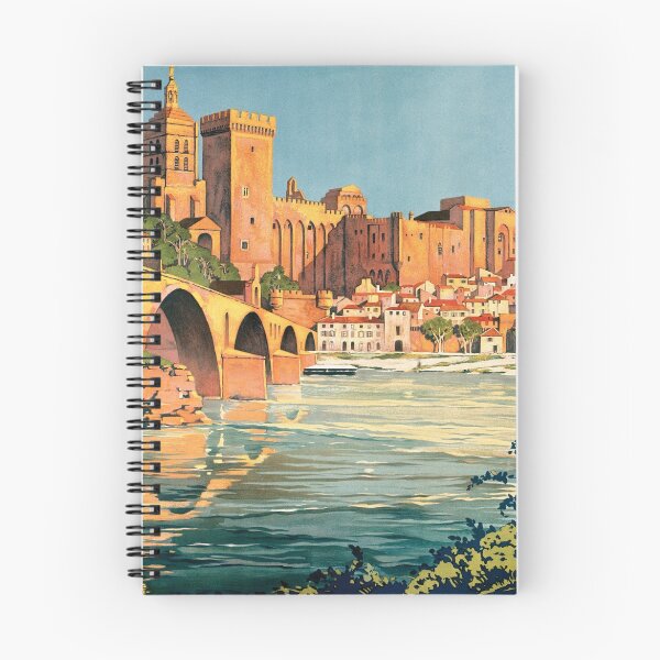 Item preview, Avignon, French Travel Poster designed and sold by paulrommer.