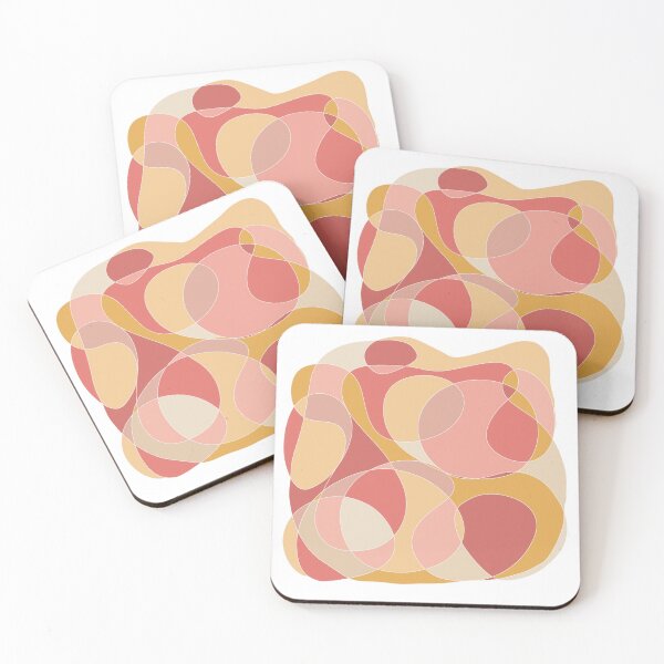 Item preview, Peaches and cream abstract art designed and sold by SJAPhoto.