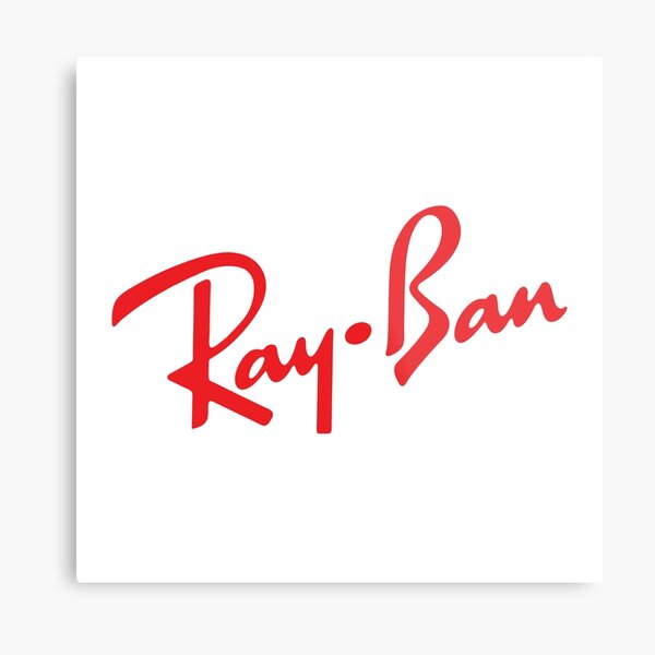 ray bans Metal Print