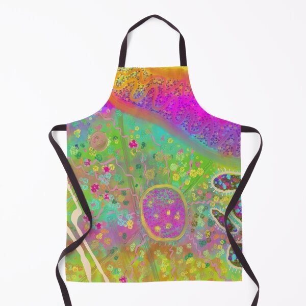 Item preview, detailed human cell with pink and green color combination designed and sold by ludmilart.