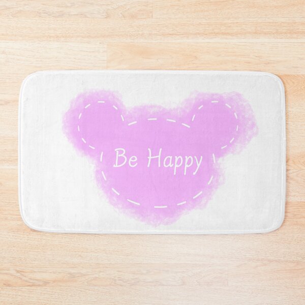 Item preview, Be happy Teddy shape (pink) designed and sold by oddenen.