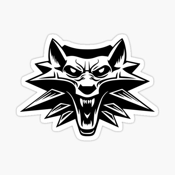 The Black Witcher Sticker