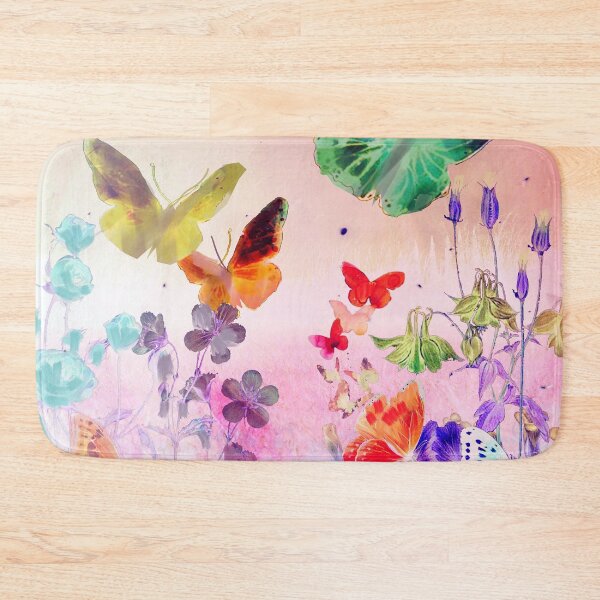 Item preview, Blush Butterflies & Flowers designed and sold by aastankovic.