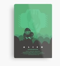 Lienzo metálico Alien Print de Ridley Scott Sigourney Weaver como Ripley