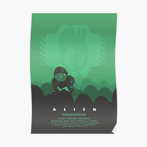 Ridley Scott's Alien Print Sigourney Weaver as Ripley Poster