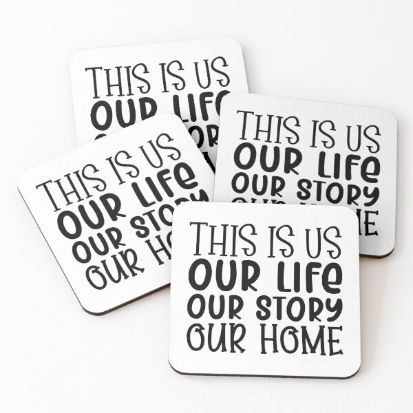 Item preview, This is us our life our story our home - Home Quote - home sayings - Family Quote - Family - Funny Family  designed and sold by Luxoss.