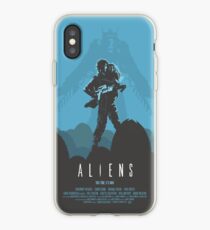 Vinilo o funda para iPhone Los extranjeros de Ridley Scott imprimen a Sigourney Weaver como Ripley
