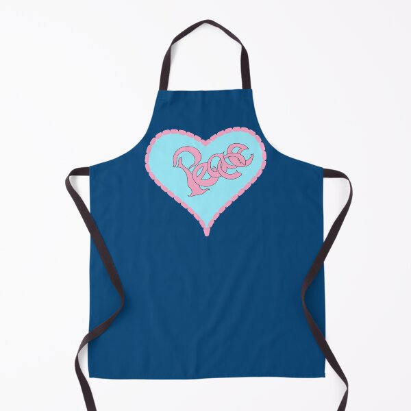 Item preview, Peace Calligraffiti Hippie Loveheart - Pink designed and sold by PATRICIA CASTILLA PEREZ.