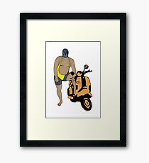 Zed Framed Print