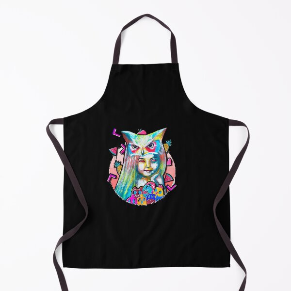 Item preview, owl head sarah painting designed and sold by Tucker0231.