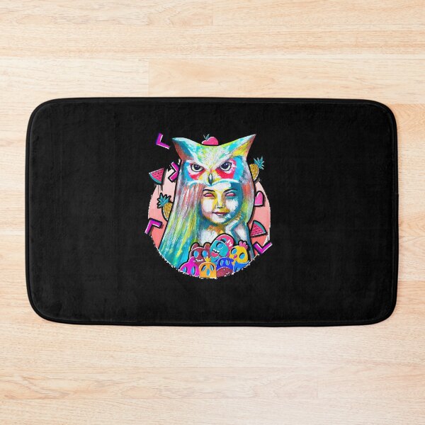 Item preview, owl head sarah painting  designed and sold by Tucker0231.