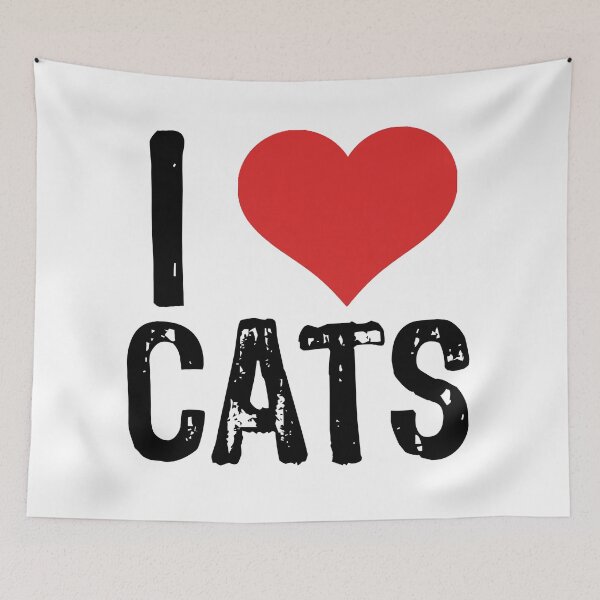 Item preview, I Love Cats designed and sold by The "I Love Everything" Shop.