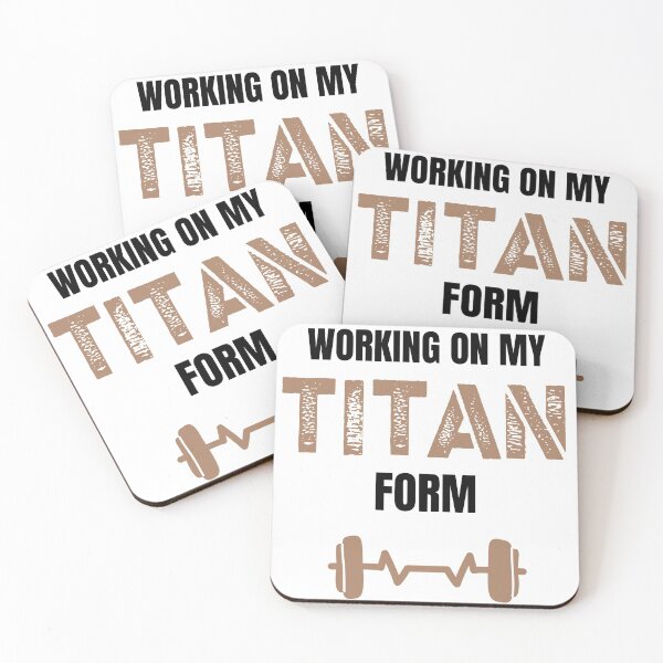 Item preview, Working on my TITAN Form Manga Fitness Geek designed and sold by Massaie55.