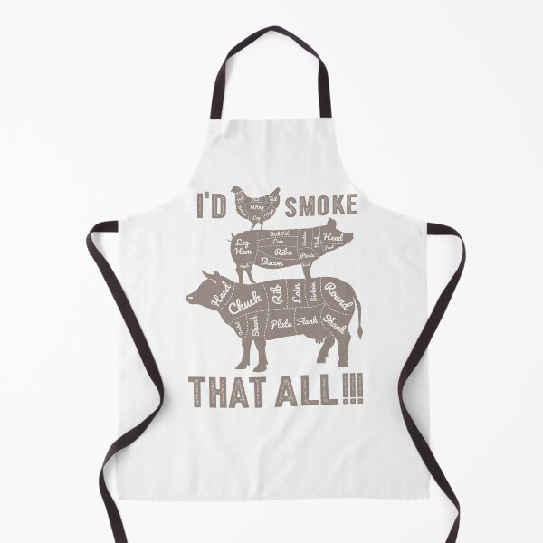 Item preview, I'd smoke that all!!! Funny animal farm set for BBQ lover designed and sold by 397HOUSE Your happy time.