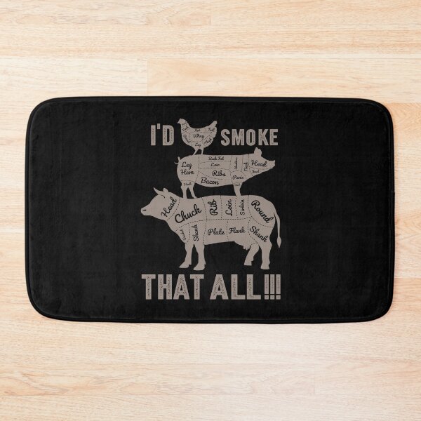 Item preview, I'd smoke that all!!! Funny animal farm set for BBQ lover designed and sold by 397HOUSE Your happy time.