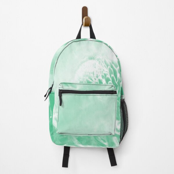 Item preview, Green Waves Beach Ocean Tropical Splash Summer Colors designed and sold by Wizardofpizza.