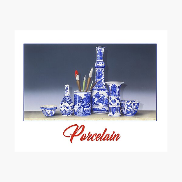 Porcelain - Airbrush wall art print Photographic Print