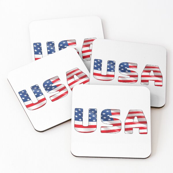 Item preview, USA American Flag Text Graphic  designed and sold by LizzieMaher.