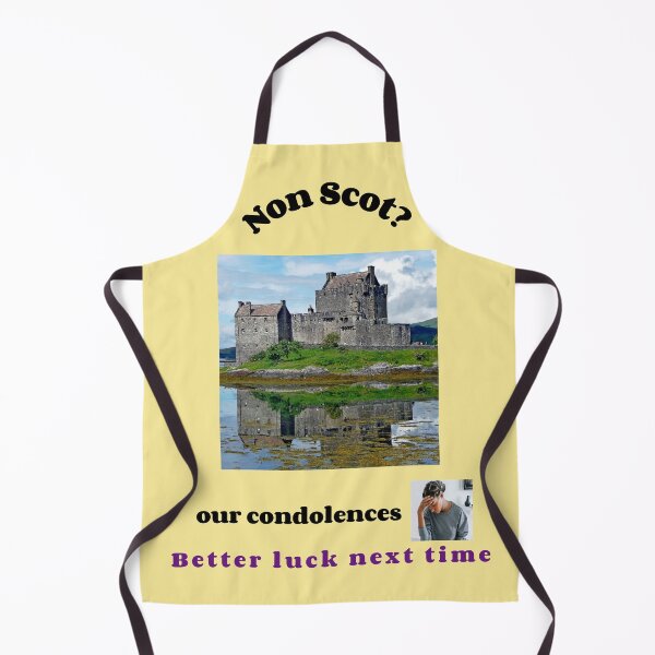 Item preview, "Condolences to non Scots"  (black text) designed and sold by skoumpourdides.