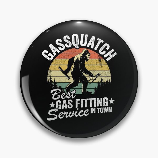 Item preview, Gassquatch Service Funny Bigfoot Sasquatch Vintage designed and sold by Stronzi.