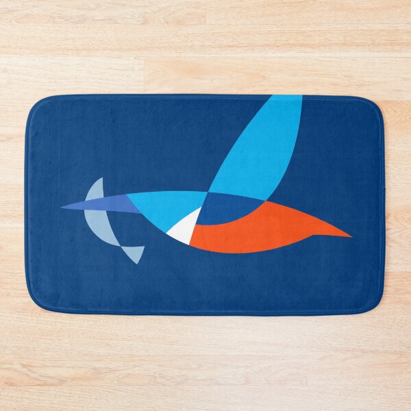 Item preview, Kingfisher on blue designed and sold by SakalDesign.