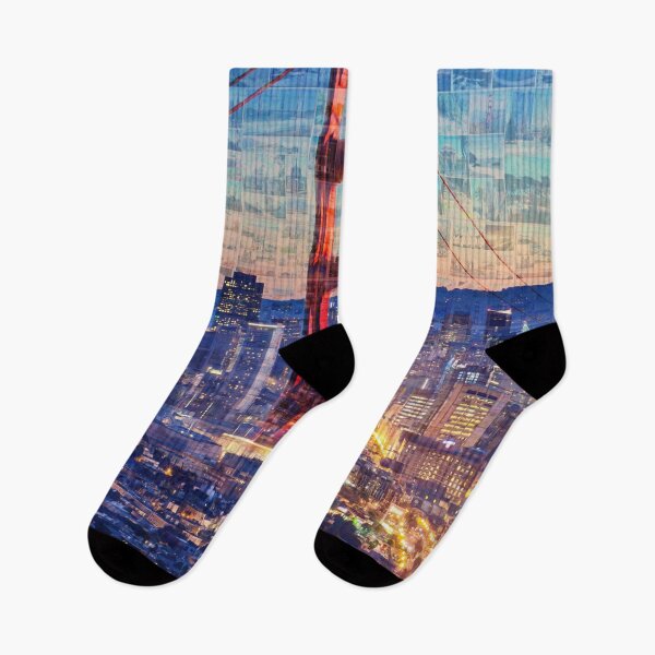 Item preview, San Fransisco and the Golden Date Bridge designed and sold by Bruno Beach.