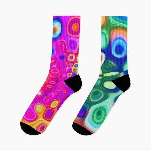 Item preview, Fun Colorful Abstract designed and sold by lovehighvibes.