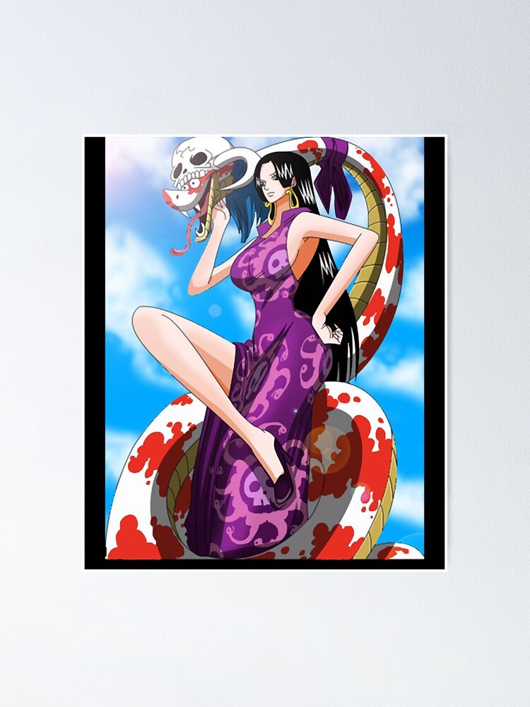 Boa Hancock Poster For Sale By Tlett2341 Redbubble 