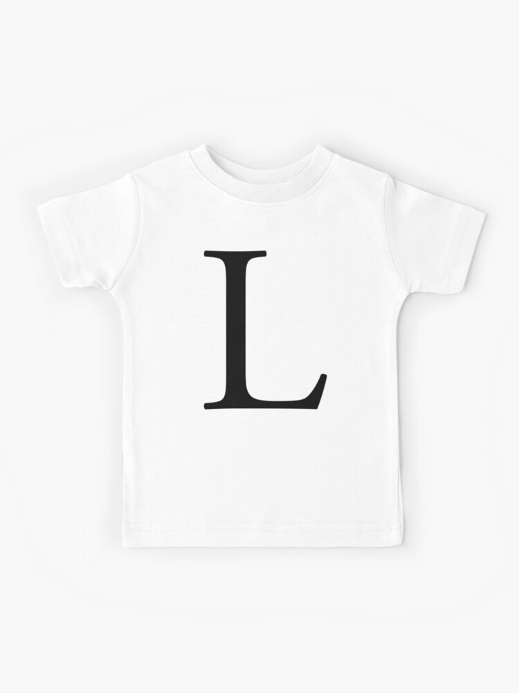 L Alphabet Letter Lima Lincoln A To Z 12th Letter Of Alphabet Initial Name Letters Nick Name Kids T Shirt By Tomsredbubble Redbubble