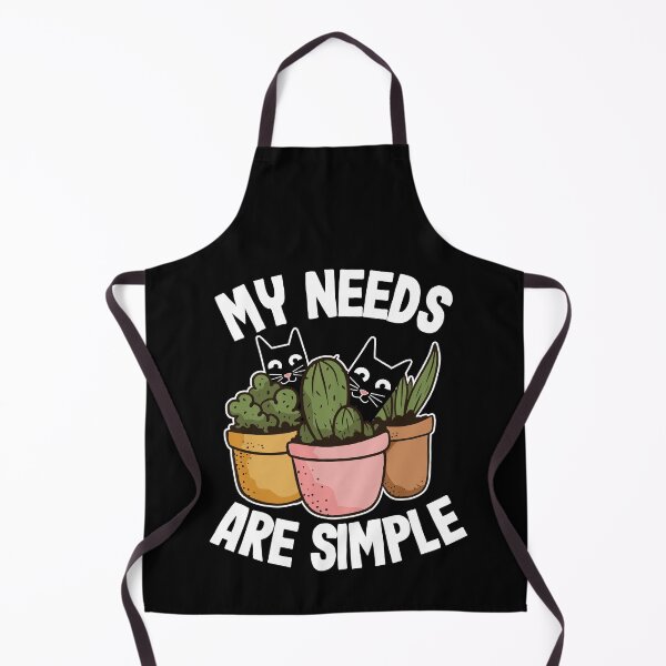 Item preview, My Needs Are Simple Plants & Cats Gift Gardening Cat Lover designed and sold by Stronzi.