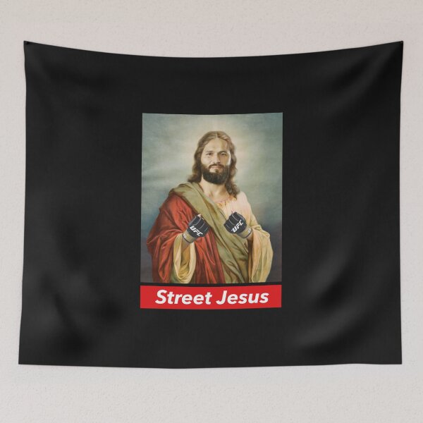 Artikelvorschau, Jorge Masvidal Street Jesus Slogan Klassiker entworfen und verkauft von ChelseaB08.