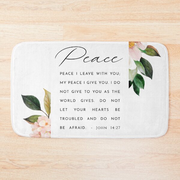 Item preview, Peace John 14:27 designed and sold by KAMdesignhaus.