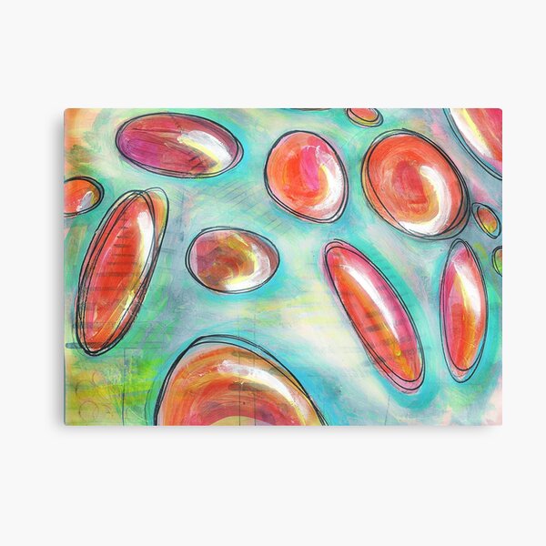 strawberry water Canvas Print