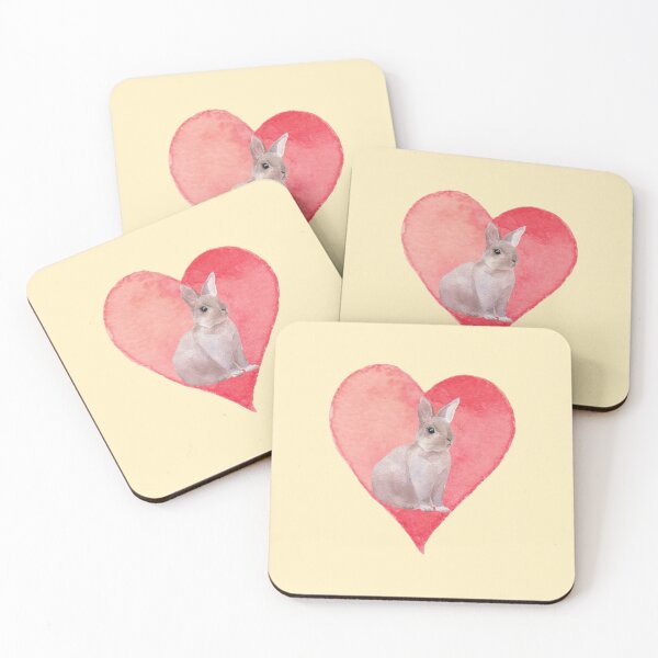 Item preview, Love Rabbit - cute rabbit in heart designed and sold by Imemewell.
