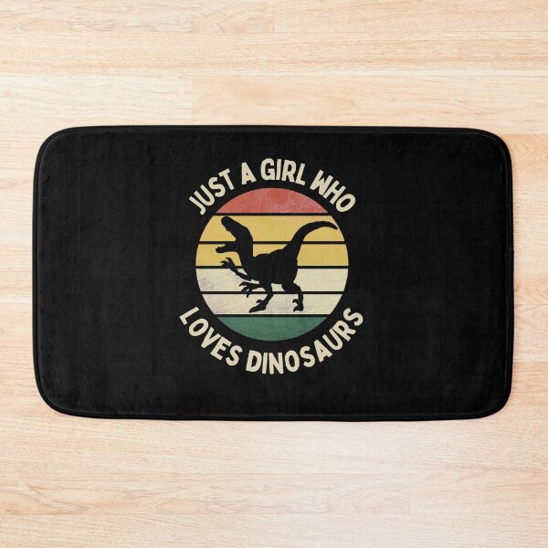 Item preview, Just a Girl Who Loves Dinosaurs T-Rex Pet Cute Funny Happy Sarcastic Spiritual Animal Birthday Gift designed and sold by EpsilonEridani.