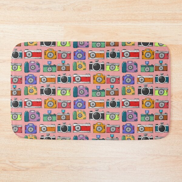 Item preview, photo camera printed pattern designed and sold by Usta Store.