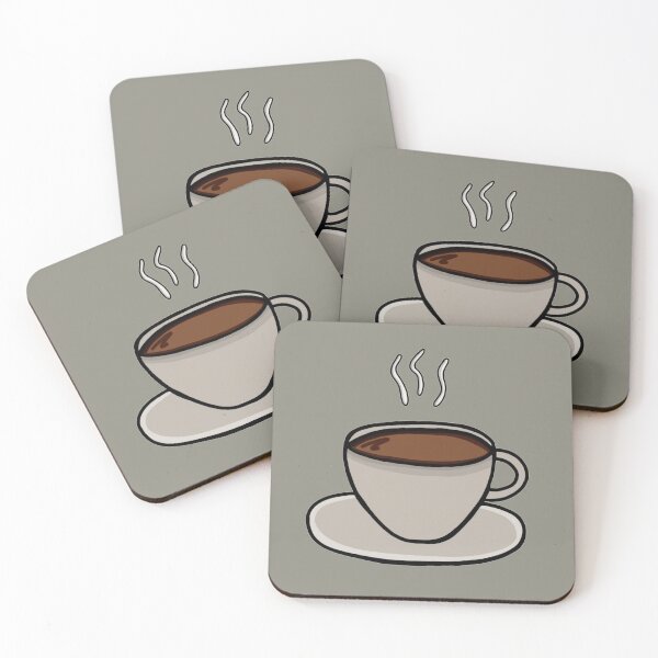 Item preview, A Cup Of Hot Coffee , Minimalistic And Simple designed and sold by Barolina.