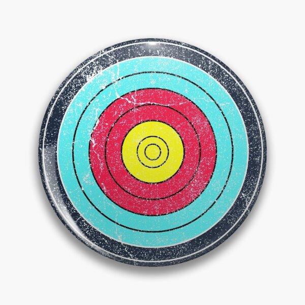 Artikelvorschau, Bogenschießen Target Face Tee entworfen und verkauft von Byrjac-Archery.