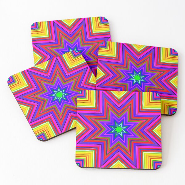 Item preview, Bright Vibrant Abstract Star designed and sold by House of Hartz by: Dominique11.