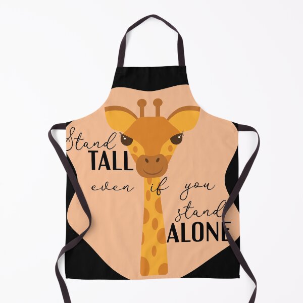 Item preview, Giraffe Motivational Quote designed and sold by BlueberryArt125.