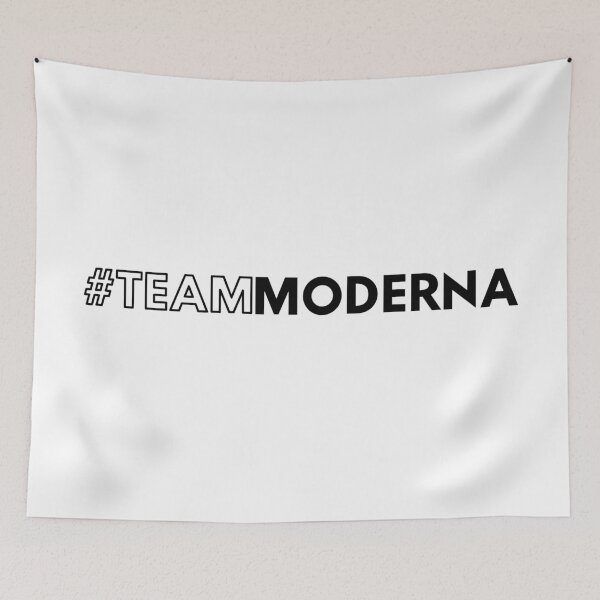 Item preview, Team Moderna, I've Been Vaccinated, Vaccinated Check, Fully Vaccinated Moderna designed and sold by ladylaughprints.