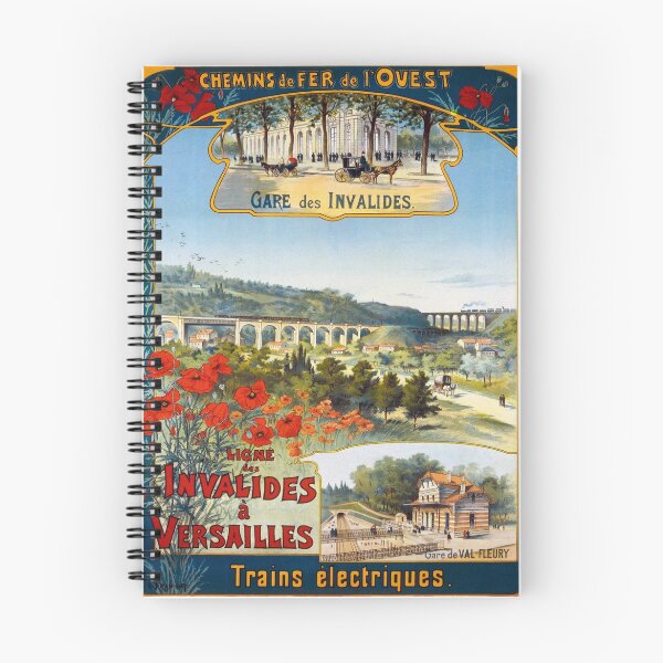 Item preview, Ligne des Invalides a Versailles, French Travel Poster designed and sold by paulrommer.