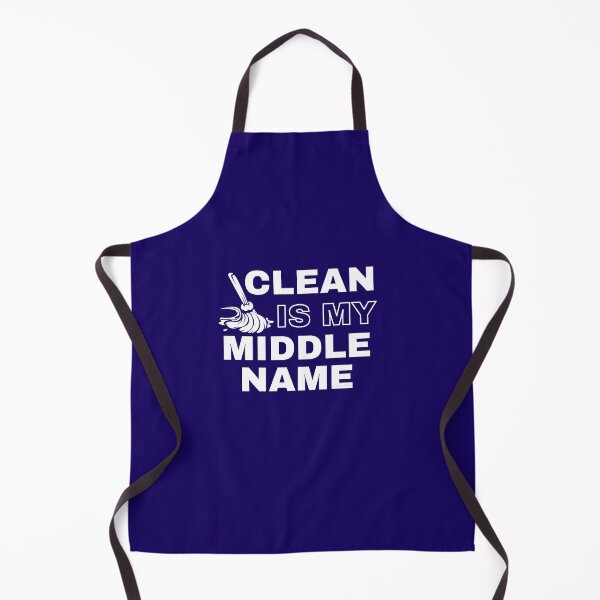 Item preview, Clean is My Middle Name Broom Cleaning Lady Gifts designed and sold by SavvyCleaner.